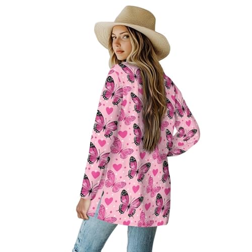 Image of Cardigan for Women Long Sweater Open Front Sweaters Fashion Lightweight Cardigans with Pockets