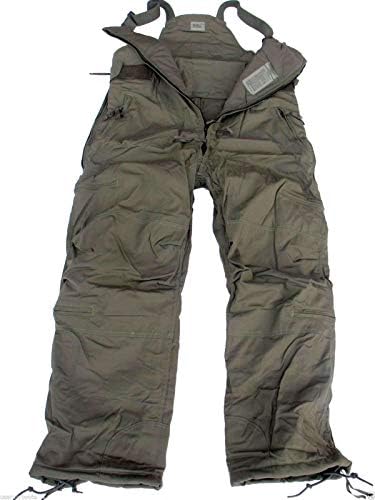 TENNIER INDUSTRIES, INC. Very Warm Thick US Army Military Nomex Green Winter Overalls X-Small Short XS/S