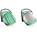 Sun & Bug Cover - Green Stripe