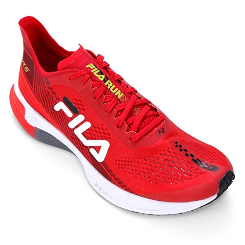 TENIS FILA KR5 RUNNING MASCULINO Cor:Vermelho;Tamanho:40