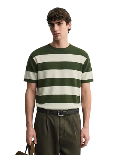 T-shirt vert pour homme XL The Indian Garage Co