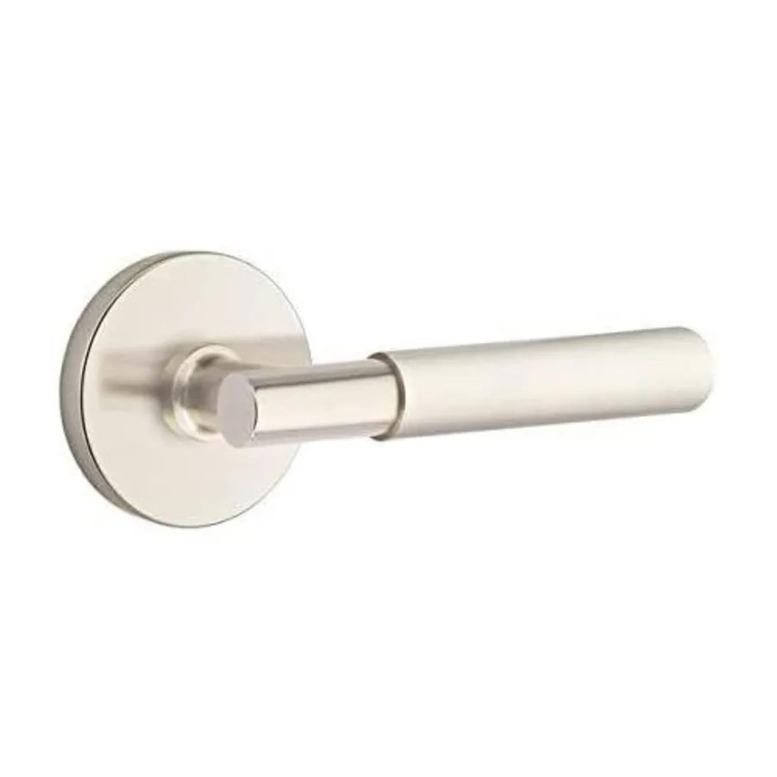 Passage Set Disk Rosette with Lever for RightHand Entry Oil Rubbed Bronze Finish Ideal for Interior Doors in Residential(D)