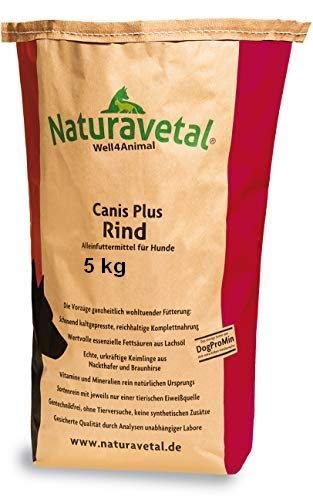 Preisvergleich Produktbild Naturavetal Canis Plus Rind 5 kg + Meßbecher
