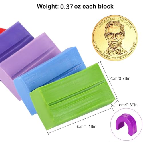 Image of CiaraQ Polymer Clay Kit, Mini Modeling Clay Set | for Kids /Beginners /Artist, 24 Colors