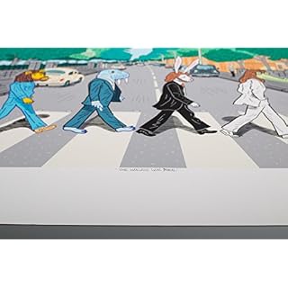 The Walrus Was Paul – The Beatles – Abbey Road – Affiche d’art Giclée par Oliver Lake - Les Beatles, Paul McCartney, John Lennon, RIngo Starr, George Harrison The Walrus Was Paul - The Beatles - Abbey Road - Affiche d'art Giclée par Oliver Lake – Image 7