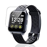 Puccy 3 Pack Screen Protector Film, compatible with Punming 1.3 SMW-X3 Smart watch Smartwatch TPU Guard （ Not Tempered Glass Protectors ）