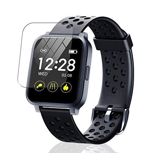 Puccy 3 Pack Screen Protector Film, compatible with Punming 1.3 SMW-X3 Smart watch Smartwatch TPU Guard （ Not Tempered Glass Protectors ）
