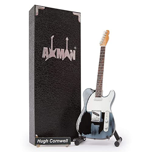 Hugh Cornwell (The Stranglers) Réplique de guitare miniature - Les Beatles, Paul McCartney, John Lennon, RIngo Starr, George Harrison Hugh Cornwell (The Stranglers) Réplique de guitare miniature
