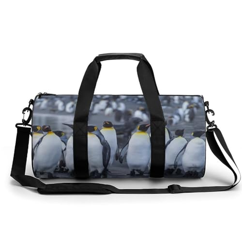 Sac de sport pingouins compact pour voyage et gym