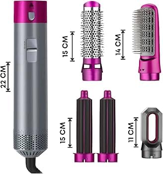 Secador Escova Modeladora 5 em 1-220V (EU)