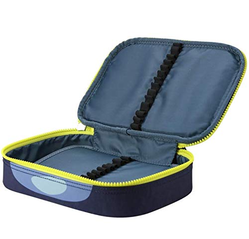 Estojo 50 Pens Blue Monkey Face Azul