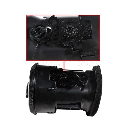 Panel difusor central de CA con regulación de aire optimizada para Audi A3 4