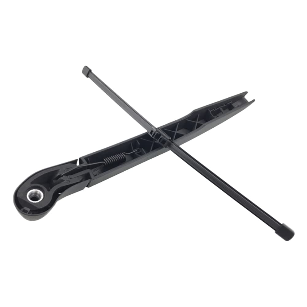 Riloer 1 limpiaparabrisas trasero + brazo limpiaparabrisas para compatible con BMW X3 (F25) 2011 2012 2013 2014 2015 2016 2017, 61627213242, 61627213241, 61627161030, 1510115