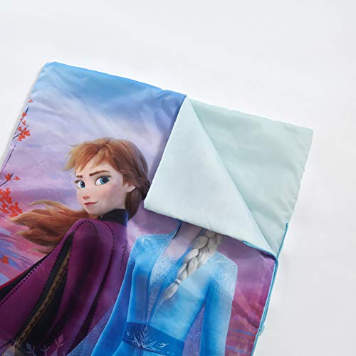 Disney Frozen 2 Sleepover Purse With Sleeping Bag And Bonus Eyemask, 46"X26" #TOP5