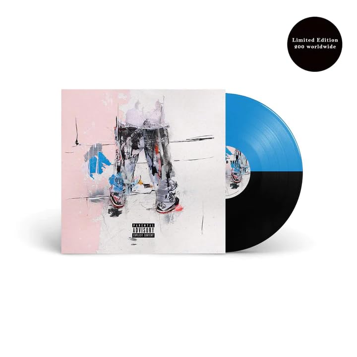 Lou From Paradise x Statik Selektah - Non ancora morto! Esclusivo LP in vinile metà blu/metà nero