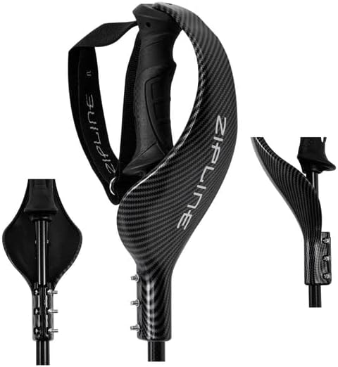 Zipline Ski Racing Hand Guard for Premium Protection for Downhill Ski Poles for Enhanced Safety Essential for Competitive Downhill Ski Racers