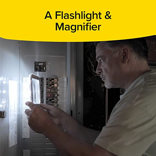 Eye Candy Ultra Bright Full Page Magnifier And Book Light, As Seen On Tv Anti Glare Reading Light Makes Pages 3X Bigger With Dimmable Brightness #TOP5