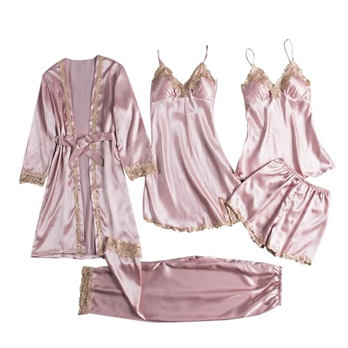 Haut léger femme pyjama allaitement à col V en dentelle