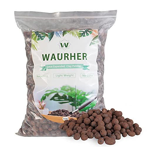 WAURHER Leca Expanded Clay Pebbles 5lb
