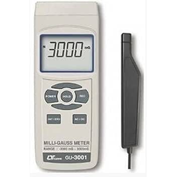 Lutron® MG-3002 AC/DC Magnetic Meter (DC Range: 300.00 mT/3000.0 mT ...