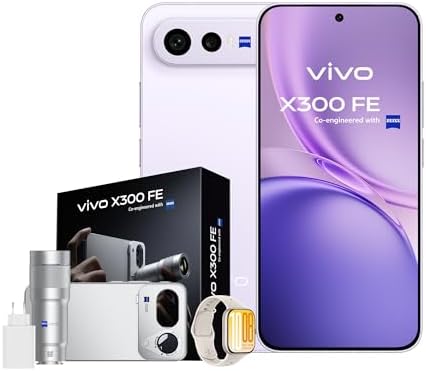 vivo X300 FE Pack 12GB+512GB Snap8Gen5 ZEISS 6500mAh IP68 RelojGT...