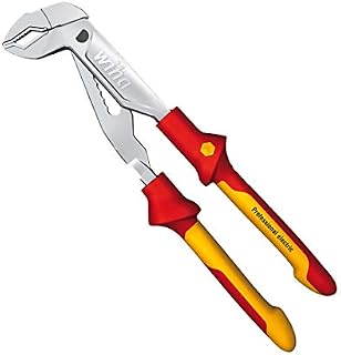 Wiha Szczypce do pomp wodnych Professional electric w blistrze (38631) 250 mm szczypce dla elektryków, sprawdzone pod kątem VDE, testowane jednostkowo, stabilne i wytrzymałe