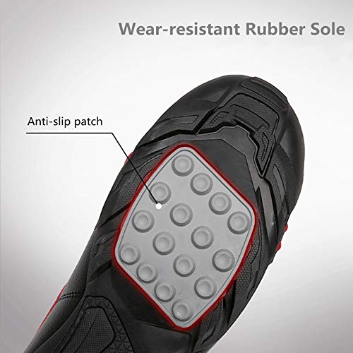 MRDEAR Scarpe per Moto Motocicletta Uomo con