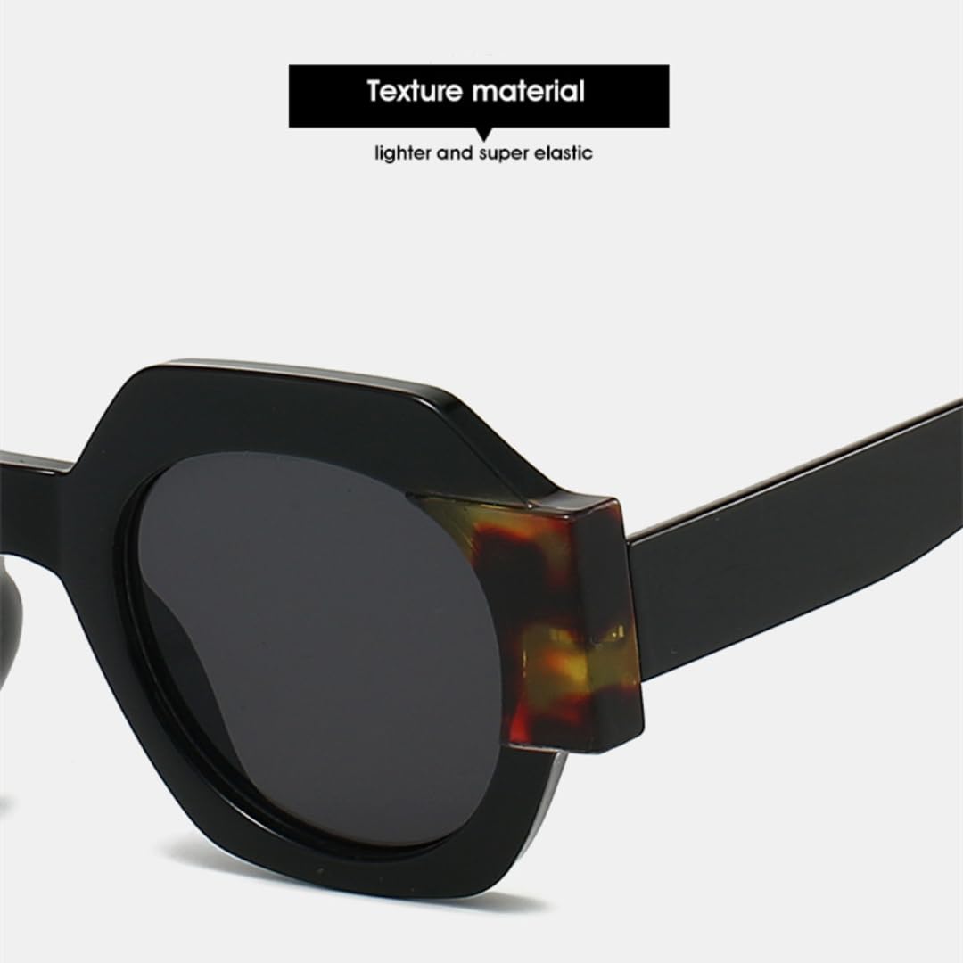 Okulary przeciwsłoneczne UV400 vintage punk luksusowy design dla kobiet i mężczyzn