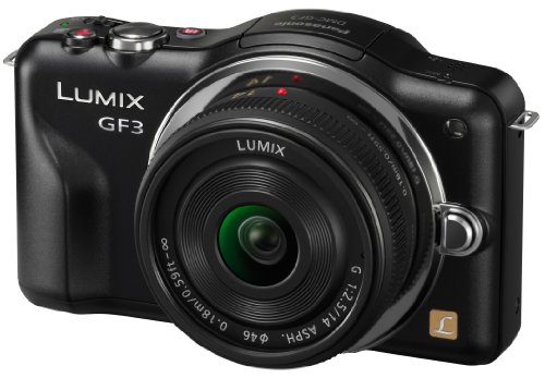 Panasonic DMC-GF3C + Lumix G 14mm Appareil Photo Numérique Compact 12.1 Mpix Noir