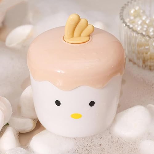 Shnmersy 洗顔泡立て器 洗顔フォームカップ ポータブル プッシュ式 バブルフォーマー きめ細かい泡 シャワー・風呂・顔・シャンプー 便利 簡単