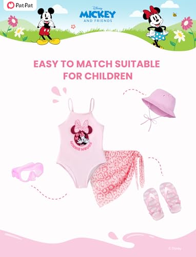 Image of Disney Stitch Marvel Frozen Elsa Girls Swimsuits UPF 50+ One Piece Bathing Suits Sport Summer Swimwear for Kids Size 3-13Y