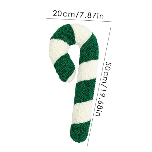 Coussin de Noël canne à sucre d'orge mignon idée cadeau pour canapé