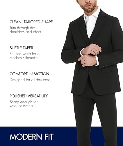 Image of Tommy Hilfiger TH Flex Modern Fit Suit Separates