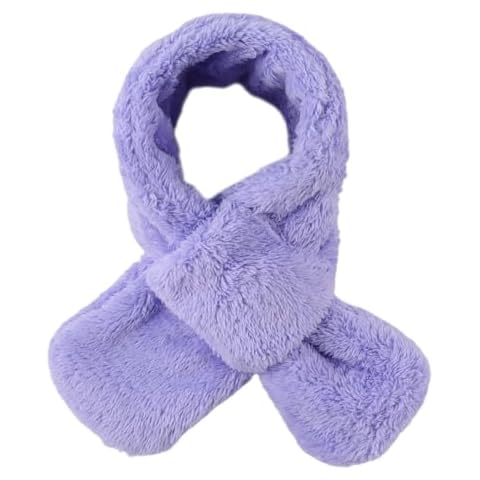 Pesaat Winter Kids Fleece Scarf for Toddlers Cover