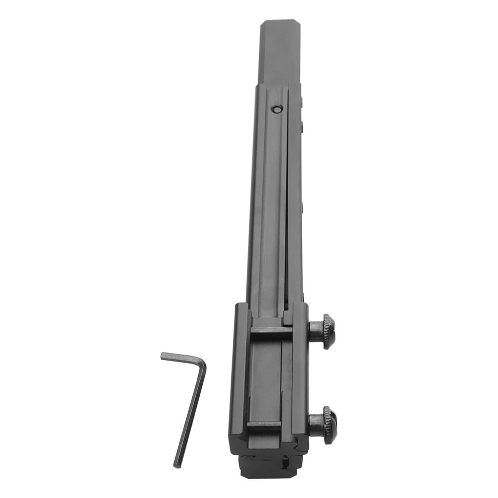 Adaptateur De Conversion for Rail Picatinny 21 Mm, Longueur 260 Mm, 24 Emplacements, Montage Rapide en Alliage D'aluminium