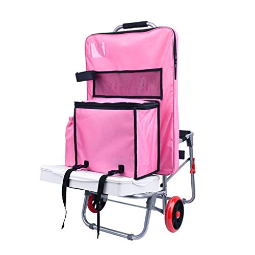 YGCBL Chariot de Rangement Multifonctionnel, Chariots Utilitaires de Service Outils de Peinture Chariot/Peinture de Voiture/Tuyau En Acier Art Tige de Traction Voiture/Chariot D'Escalier Pliant/Avec