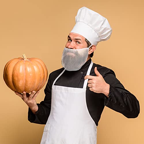 300 Pcs Disposable Beard Net With Elastic Bands Comfortable Protective Beard Nets For Men Food Service Disposable Breathable Beard Covers For Men Work Cooking Cleaning (White) #TOP4