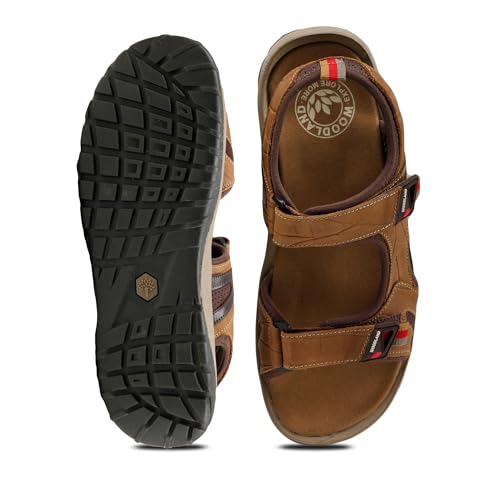 Image of Woodland Men's Leather Sandal