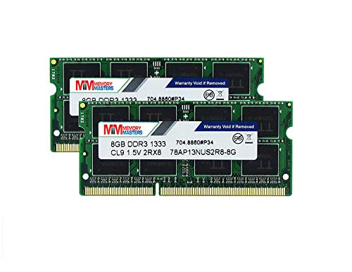 Memory Master Hynix IC Apple 16GB Lbg (2x8GB) DDR3 1333MHz PC3-10600 SODIMM [AbvO[h MacBook Pro 13C` /15C` /17C` /2011