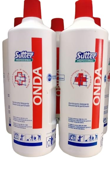 BALSAT Onda Limpiador Desinfectante 1 Litro - Solución de Alta Eficiencia para Higienizar Superficies y Ambientes, Con Acción Rápida y Amplio Espectro Antimicrobiano