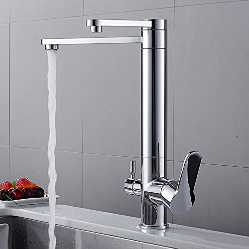 Mitigeur cuisine chaud froid rotatif pour eau filtrée saine en famille - 3