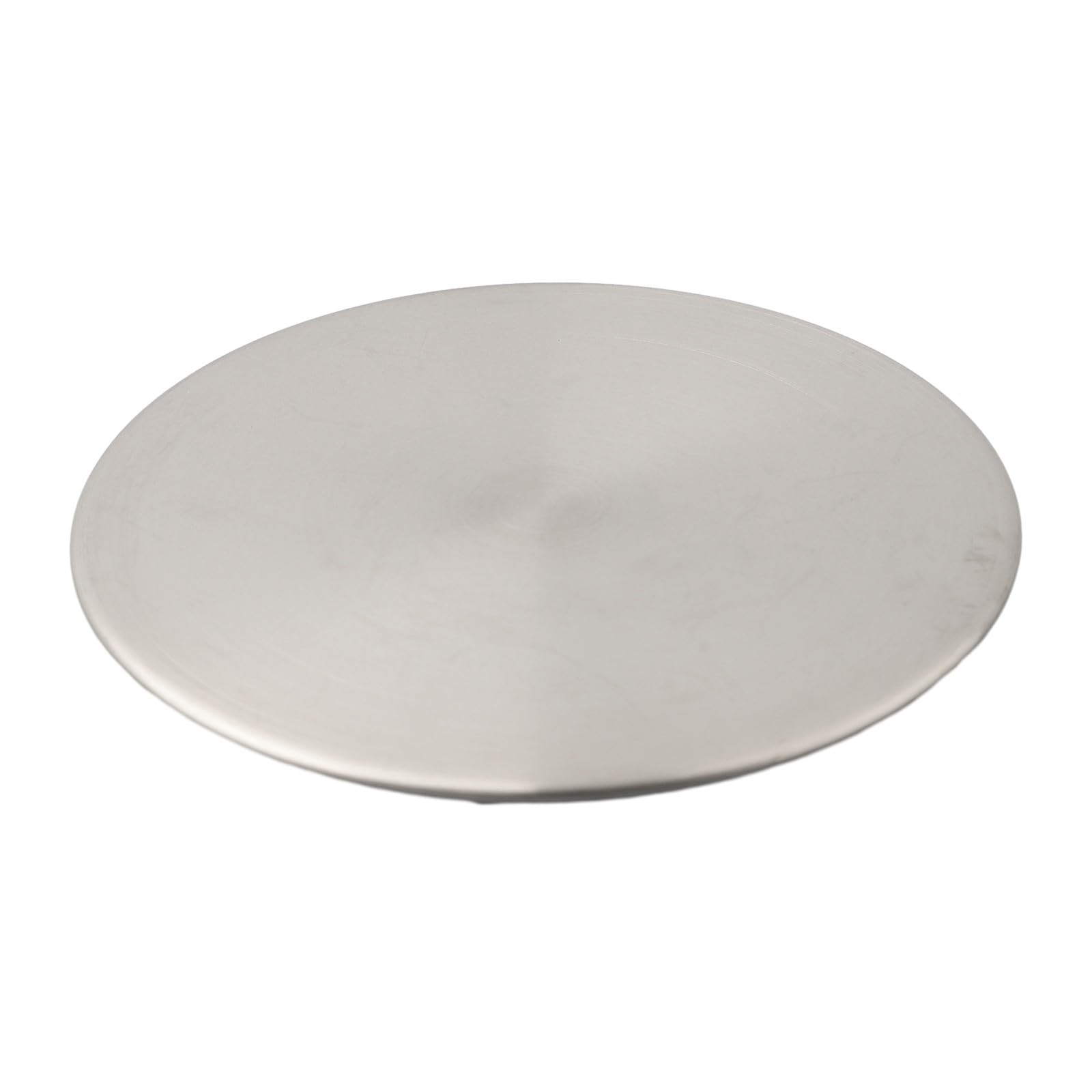 Auratrove Coperchio per filtro per lavello in acciaio inossidabile per scarico della cucina, SUS304, coperchio per maniglia per lo smaltimento dei rifiuti, tappo piatto decorativo da 115,5 mm, argento