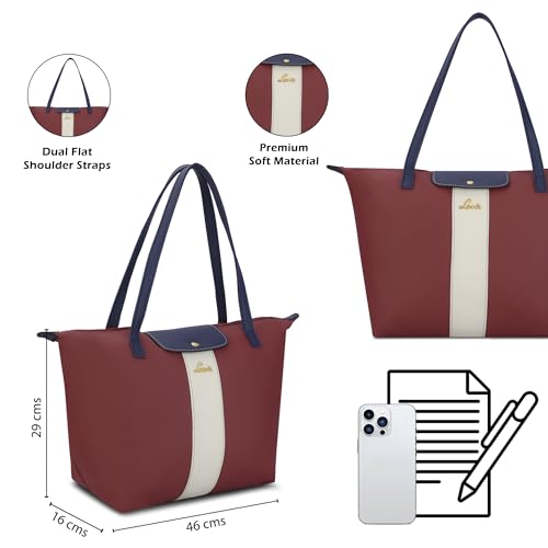 Image of Lavie Women's Vincy Tote Bag | Tote Bag for Work | Ladies Purse | Stylish Shoulder Bag | Gift for Women