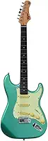 Guitarra elétrica TAGIMA - TG 500 MSG DF MG, Metallic Surf Green Dark Fingerboard Mint Green