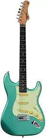 Guitarra elétrica TAGIMA - TG 500 MSG DF MG, Metallic Surf Green Dark Fingerboard Mint Green