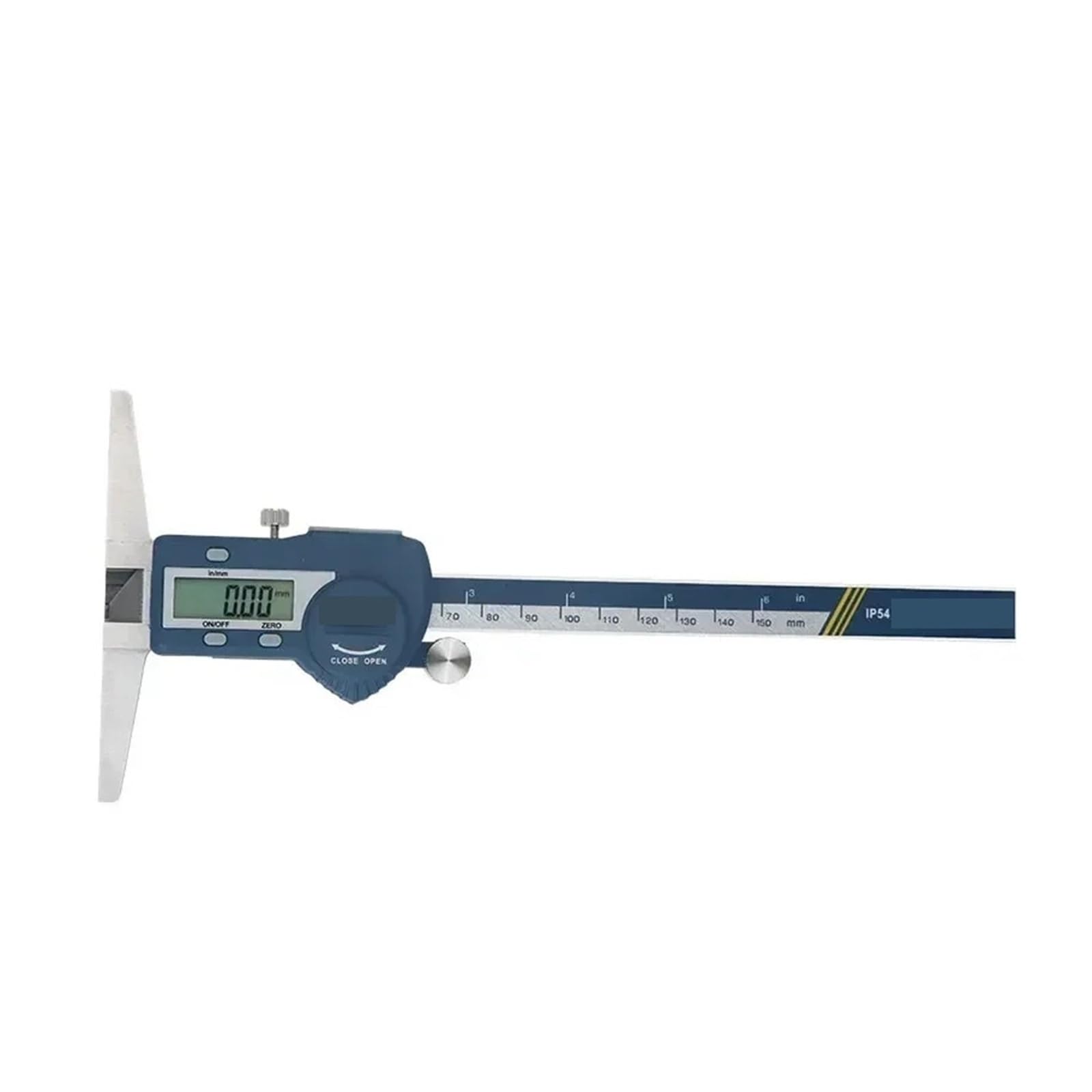 Mikrometer-Set, Tiefenmessschieber-Mikrometer 150/200/300 mm Digitaler Messschieber Edelstahl Elektrischer digitaler Tiefenmesser für Heimwerker/Haushalt(0-200mm)