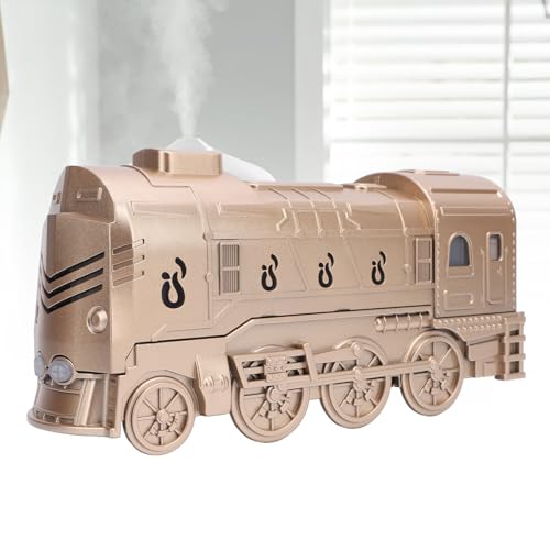 Humidificateur ABS et diffuseur d'aromathérapie train rétro maison - 3