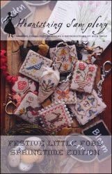 Festive Little Fobs Springtime Edition Cross Stitch Chart
