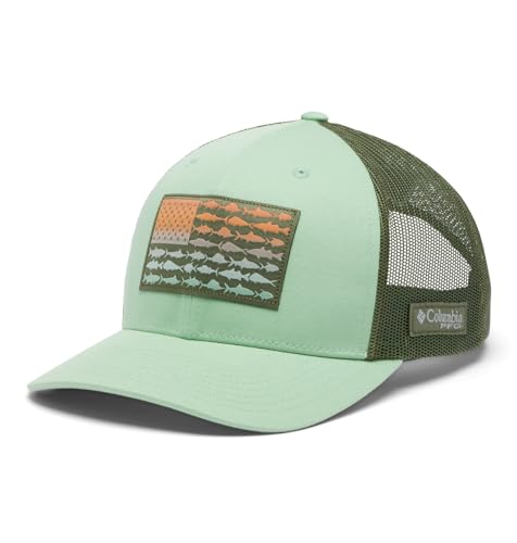 Image of Columbia Unisex Adult PFG Logo Mesh Ball Cap
