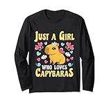 Photo Gallery capybara cute capybara animal lovers gift capybara girl maglia a manica Photo Gallery capybara cute capybara animal lovers gift capybara girl maglia a manica